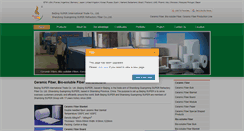 Desktop Screenshot of ceramic-fibers.com